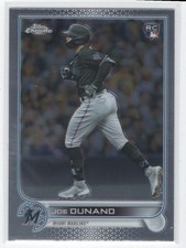 #USC192 2022 Topps Chrome Update Joe Dunand Rookie Miami Marlins