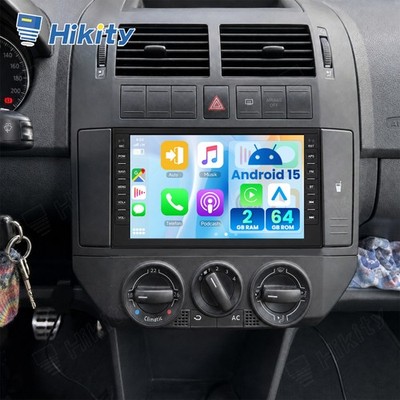 Android 15 Autoradio Carplay GPS FM Navi Für VW Caravelle Transport T5 1998-2009