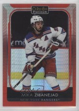 2021-22 O-Pee-Chee Platinum Red Prism 132/199 Mika Zibanejad #72 1hs9