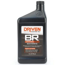 Driven Racing Oil 00106, Break-In Oil, Conventional 15W-50, 1 Quart