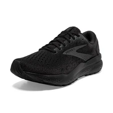 Brooks Men’s Ghost 16 Neutral Running Shoe - Black/Black/Ebony - 11.5 Medium