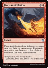 Fiery Annihilation (FDN-086) - uncommon Near Mint