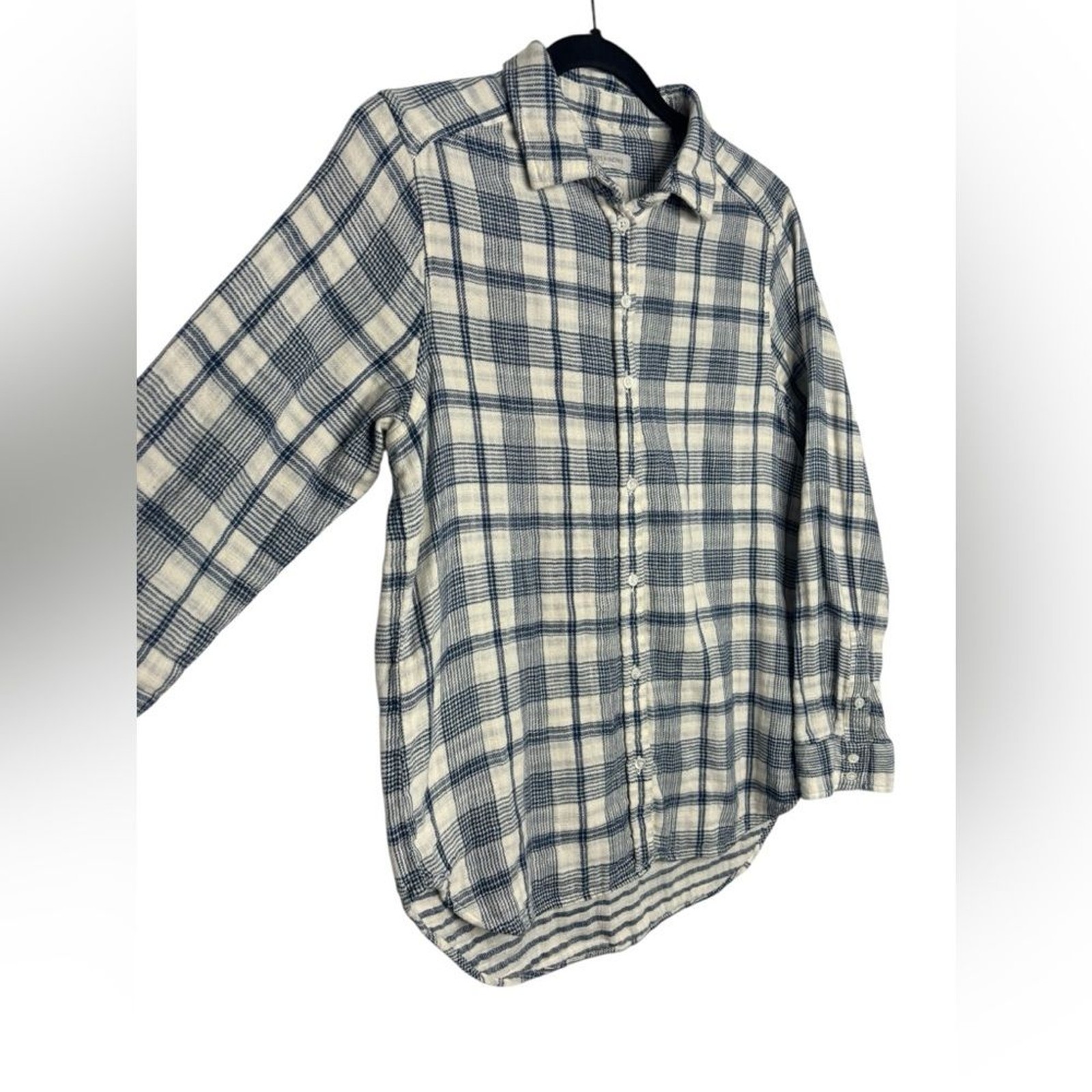 Outerknown Costa Button Down Gauzy Double Weave S… - image 3