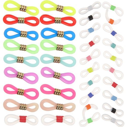 60 Pcs Glasses Buckles Chain Connector for Eyeglasses Ends Retainer - Bild 9 von 12
