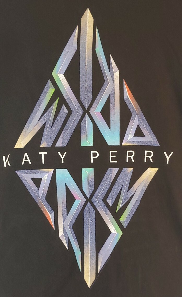 KATY PERRY PRISM T SHIRT Diamond Pop Dance Diva Concert Tour Diamond Logo SMALL View 3