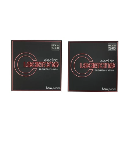 Cleartone Guitar Strings 2-PACK Electric Monster Heavy Alt Drop Tuning 12-60