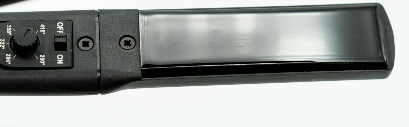 Cricket 9100 Pro Italian 1.25" Flat Iron Tourmaline Hair Straightener Black