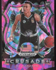 2020 Panini Prizm Draft Picks Collegiate RJ Hampton #93 New Zealand Breakers