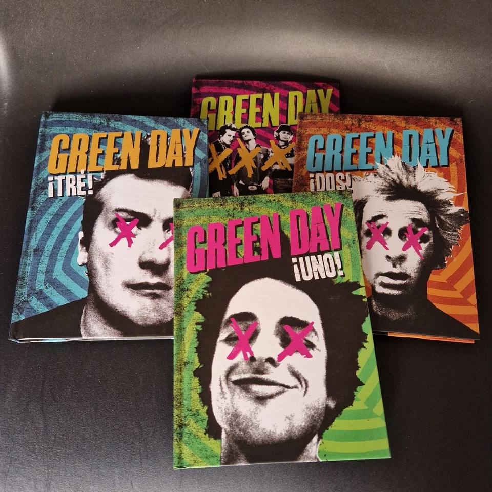 GREEN DAY Uno Dos Tre Cuatro 3 CD + 1 DVD Luxus Box Set *RAR* - Bild 4 von 4