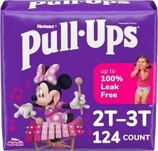 Pull-Ups Training Pants, Disney Minnie 2T-3T (16-34 lbs) 124 Count