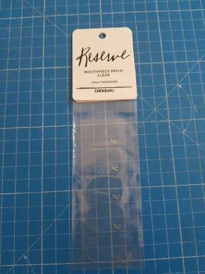 D'addario Mundstück Patch Transparent - 5er (RMP01C)