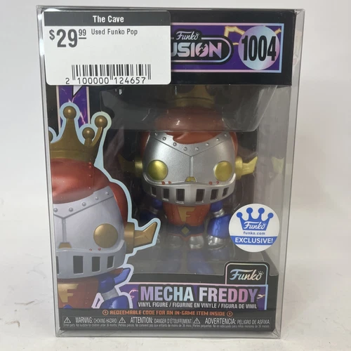 Funko Pop! Mecha Freddy (Funko Fusion) #1004 Exclusive! FREE Protector