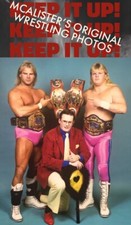 VINTAGE 80’s PRO WRESTLING PHOTOS JIM CORNETTE & MIDNIGHT EXPRESS