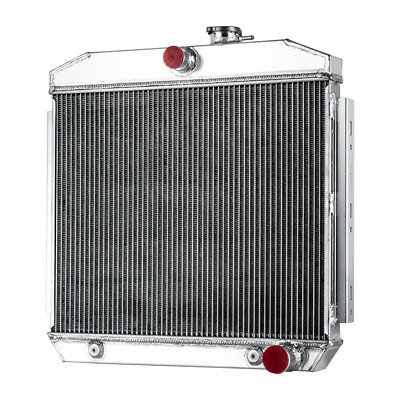 4 Row Aluminum Radiator For 1955-57,1956 Chevy Bel Air Nomad 210,150 V8 Engine