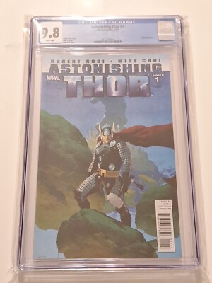 Astonishing Thor #1 CGC 9.8 Origin of Ego the Living Planet Esad Ribic