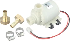 Reliable 12V DC Hot Water Circulation Pump, Compatible with 1/2 Threads