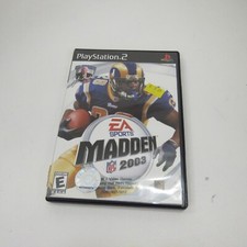Madden NFL 2003 (Sony PlayStation 2, 2002)  5