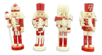Nutcracker Christmas Hanging Christmas Tree Christmas Ornament Set x 4 CASCANUEC