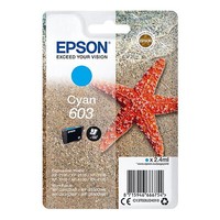"Epson C13T03U24010 Singlepack 603 Original Tinte \"Seestern\" Cyan"