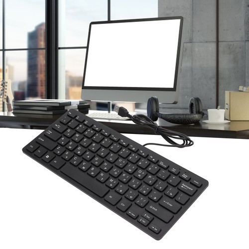 (Russian) Wired Keyboard 78 Keys Compact Small Language Wired Keyboard USB - Picture 3 of 23
