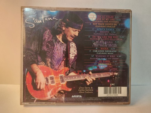 Santana: Supernatural CD Latin Rock 1990s Arista Studio Recording  - Bild 3 von 3