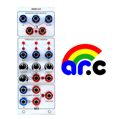 ARC Artificial Neural Network v2 eurorack analogue synthesizer module