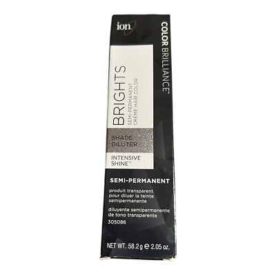 ION COLOR BRILLIANCE BRIGHTS Shade Dilute Semi-Permanent  Hair Color 2.05oz