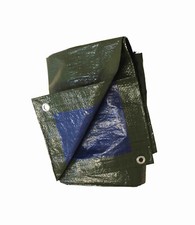 DASKIGO Abdeckplane 4x5 M, 200 G/m², Wasserdicht, Mit 6 Bungee-Bällen – Robust Für Garten & Camping