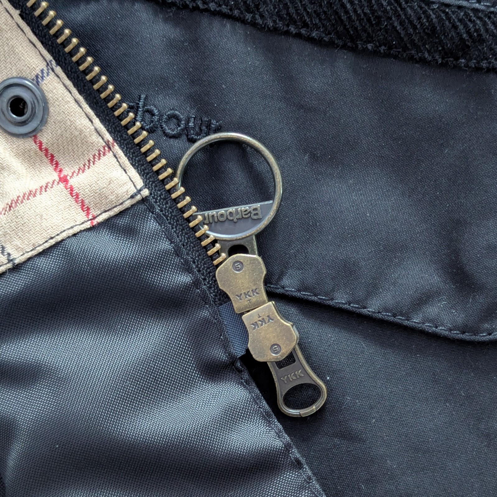 BARBOUR Isleham Wax Women's Jacket Black British Style Waxed Cotton image 9