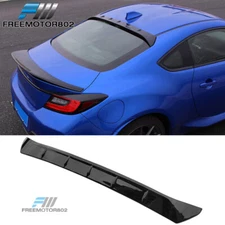 Fits 22-25 Subaru BRZ & Toyota GR86 V Style Gloss Black Roof Spoiler Wing ABS