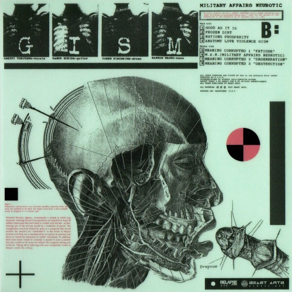G.I.S.M. – Militaly Affairs Neurotic G.I.S.M. ‎– Military Affairs Neurotic CD - New - Japanese Hardcore