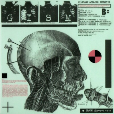 G.I.S.M. ‎– Military Affairs Neurotic CD - New - Japanese Hardcore