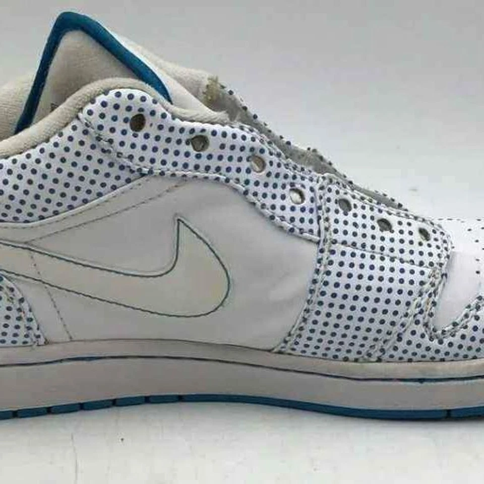 Nike Air Jordan 1 Phat Para hombres Láser Azul Blanco Tenis Zapatos - Talla 13 Foto 4 de 4