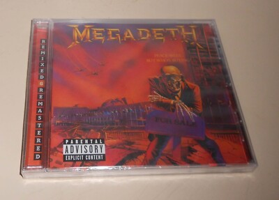Megadeth Peace Sells Remixed & Remastered CD With 4 Bonus Tracks