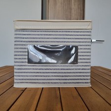 mDesign Set of 6 Storage Box – Practical Wardrobe Organiser with Lid for Bedroom