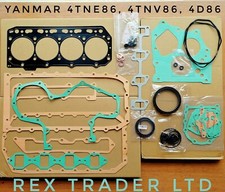 Gasket Kit for Yanmar/Komatsu 4TNE86, 4TNV86, 4D86 with Iron sheet gasket