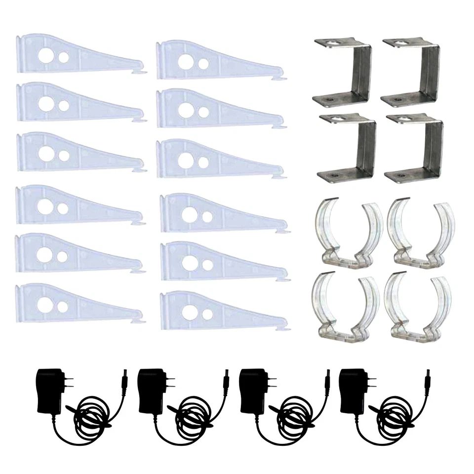 Eliminador Iluminación LED BP TUBOS Paquete de 4x Tubos de Luz LED Alimentados por Batería 39" Foto 3 de 4