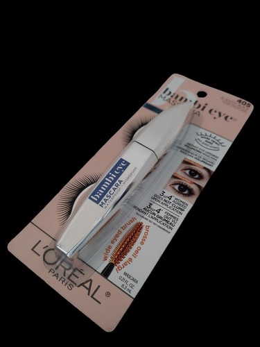 Loreal Paris WATERPROOF BAMBI EYE Instant Volumizing Mascara #405 BLACKEST BLACK - Picture 16 of 24
