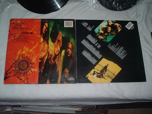 ALICE IN CHAINS Facelift + Dirt '92 2LP lot ORIGINAL RARE IMPORT press - Picture 2 of 11