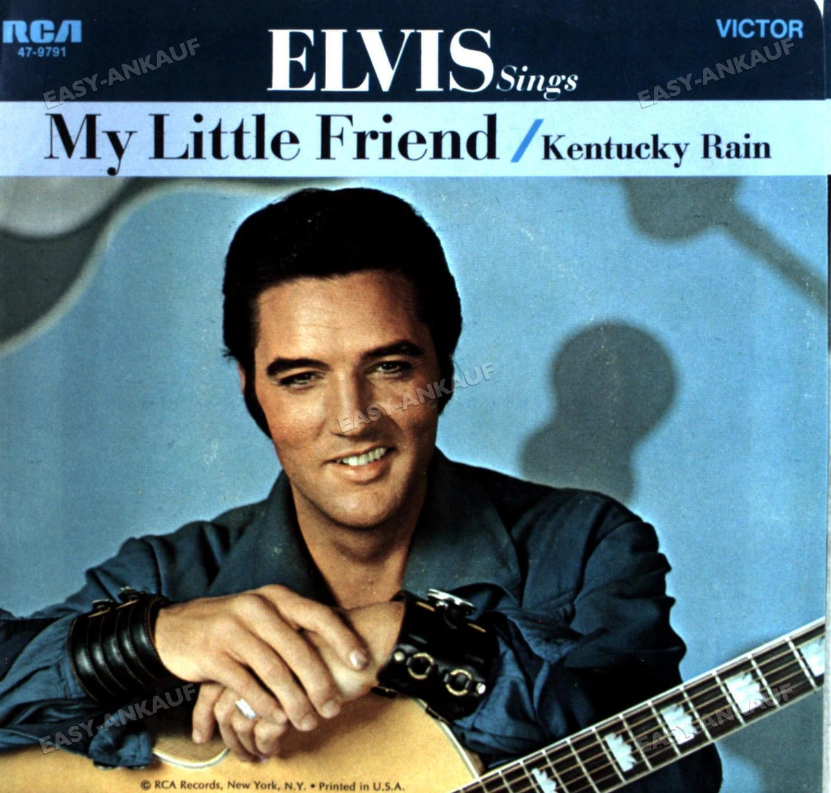 Elvis Presley - Kentucky Rain / My Little Friend US 7" 1969 (VG/VG+) . | eBay