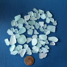 Assorted Authentic Green Lake Michigan Surf Tumbled Beach Sea Glass