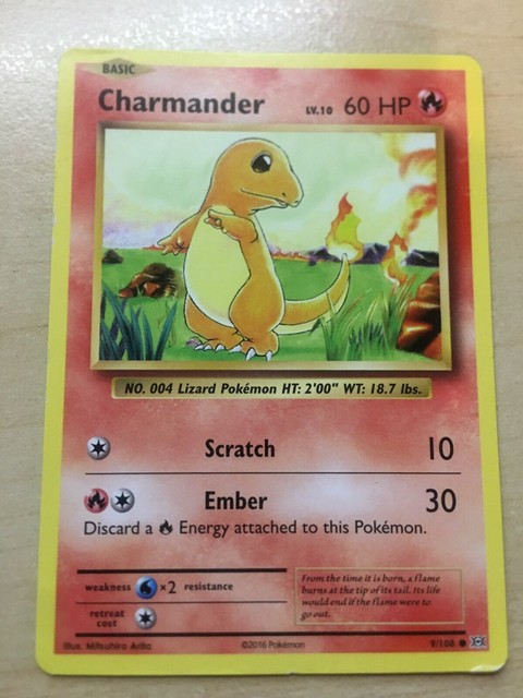 2016 9 108 Charmander Pokemon Card EBay