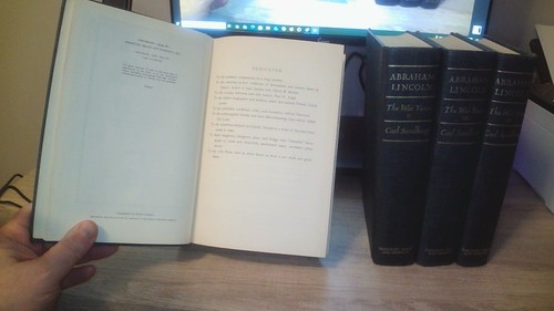 1939 Antique History Set "Abraham Lincoln, The War Years" Volumes I-IV - Picture 3 of 9