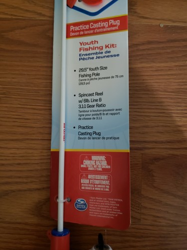 Kid Casters PPREG17 Paw Patrol Regular Fishing Kit , 29.5" Medium Action Rod NEW - Picture 4 of 7