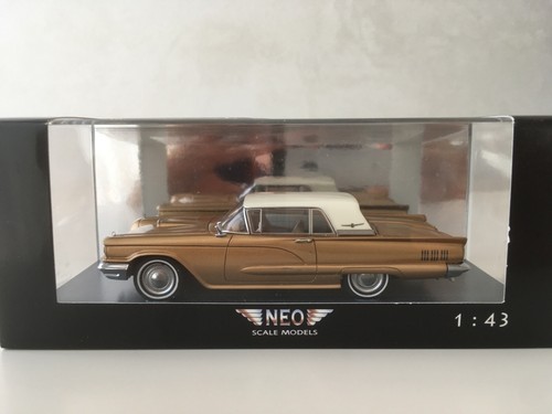 Modelos Neo escala 1/43 Ford Thunderbird techo rígido 1960