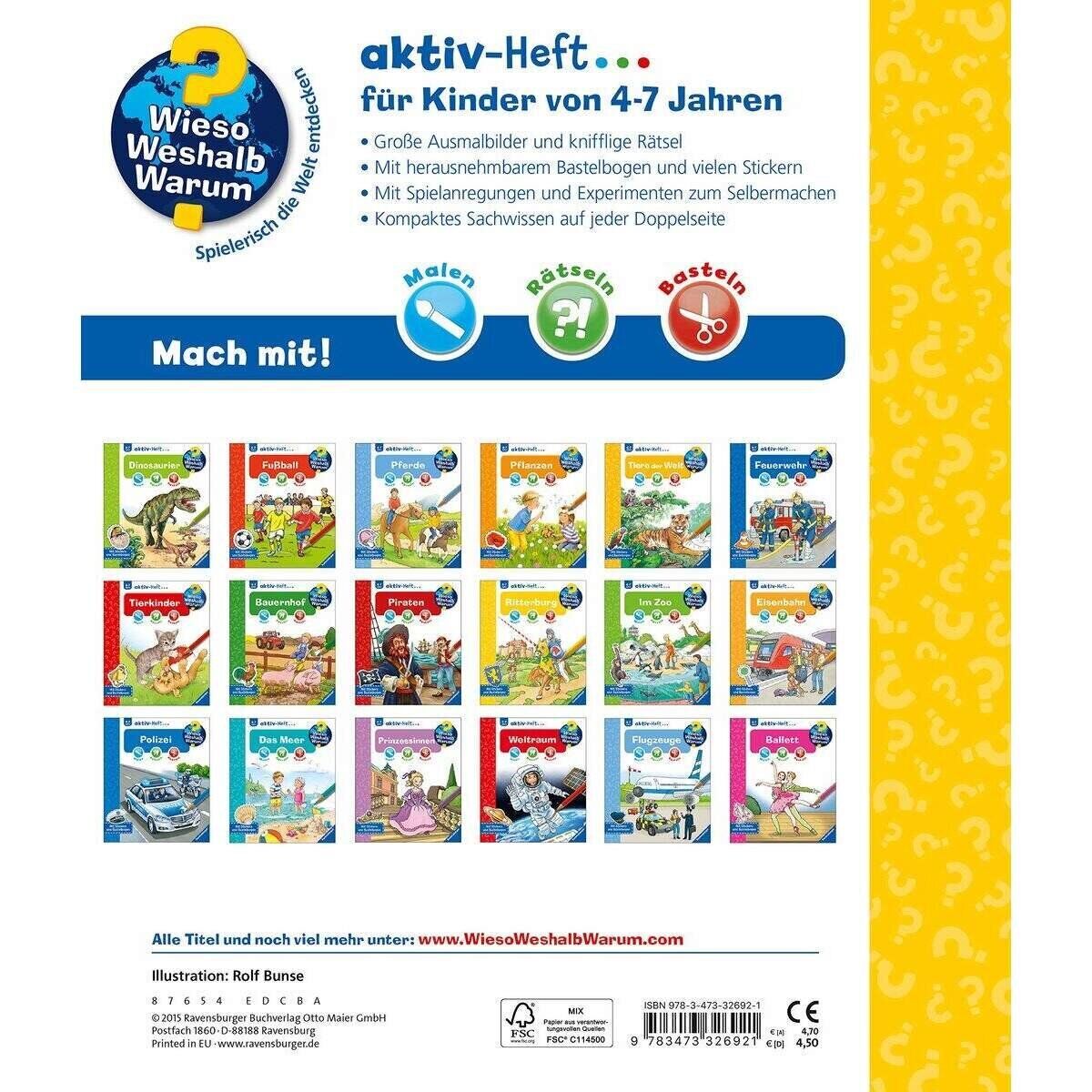 Thumbnail - Ravensburger Wieso? Weshalb? Warum? Aktiv-heft - Ritterburg