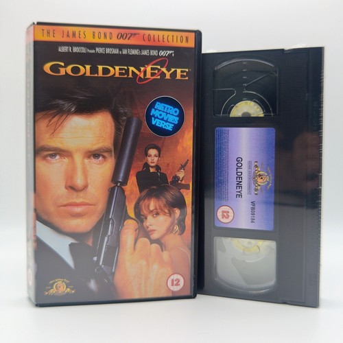 James Bond Goldeneye VHS 007 Neu und versiegelt Videoband (1995)