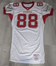 Vintage Avonworth Ripon Athletic Adult Sz L Large Football Red White Jersey READ