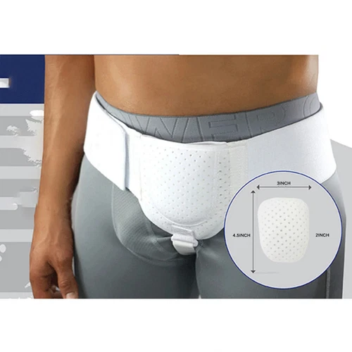 Removable Inguinal Groin Hernia Belt for Men Abdominal Groin Support Truss Brace - Picture 7 of 32