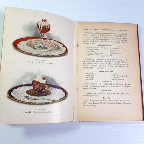 Antique 1908 Lowney's Cook Book Cookbook Illust Rev Edition Maria W Howard HC - Picture 20 of 24